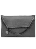Stella Mccartney Shaggy Grey Polyester Bag Women