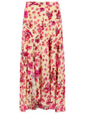 Isabel Marant 'Sakura' Pink Stretch Silk Skirt Women