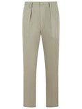 Eleventy Gray Cotton Pants Men