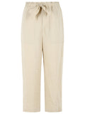 Isabel Marant Etoile 'Bilna' Beige Cotton Blend Pants Women