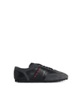 Marni 'Softy Soccer' Black And Grey Leather Sneakers Men