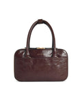 Marni 'Boxyne' 'Sudan' Small Brown Leather Bag Women