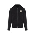Moncler Black Sweaters & Knitwear - Hoodies Men
