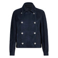 Brunello Cucinelli Blue Jackets - Leather Jackets Women