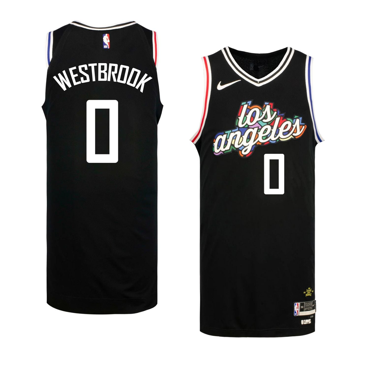 Russell Westbrook Los Angeles Clippers 0 Jersey