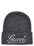 Gucci Women Logo Embroidery Beanie
