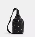 NWT Coach Unisex Racer Sling Pack In Smooth Calf Leather