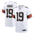 Cleveland Browns Bernie Kosar White Retired Player Game Jersey