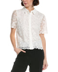 CeCe Hidden Placket Shirt