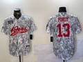 Men's San Francisco 49ers Brock Purdy #13 Arctic Camo Salute to Service Limited Jersey1