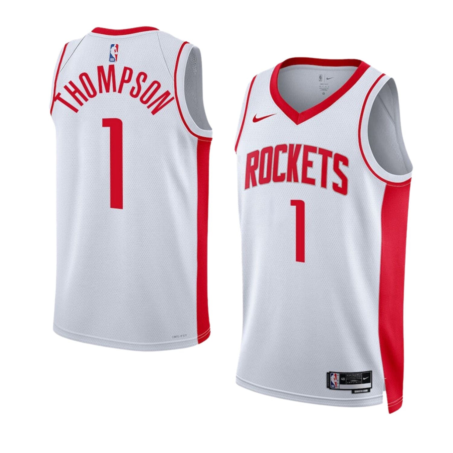 Amen Thompson Houston Rockets 1 Jersey
