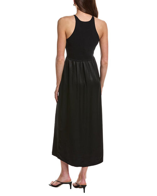 525 America Deanna Mixed Media Sweater Midi Dress