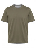 Brunello Cucinelli Men T-Shirt With Faux-Layering