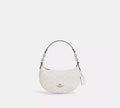 NWT Coach Signature Canvas & Leather Mini Payton Silver/Chalk