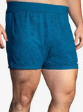 Sherpa 5" Shorts In Dark Ocean Terrain Print