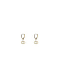 Valentino Garavani Women Ovalette Earrings In Metal And Swarovski® Crystals