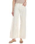 HUDSON Jeans James High-Rise Ecru Wide Leg Crop Jean