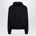 Gucci Ultramarine Gg Cotton Canvas Zip Hooded Jacket Men