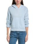 Palm Angels Hooded Wool & Cashmere-Blend Sweatshirt
