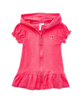 Pink Platinum Hooded Terry Coverup