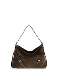 Givenchy Women Medium Voyou Shoulder Bag In Glossy Leather