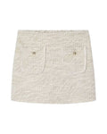 Mayoral Sand Tweed Skirt