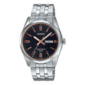 Casio Men’s Stainless Steel Analog Watch Black Dial - MTP-1335D-1A2V