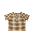 Rylee + Cru Collective Ziggy Linen-Blend Shirt