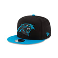 CAROLINA PANTHERS 9FIFTY SNAPBACK BLACK/BLUE