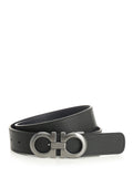 Ferragamo Men Reversible And Adjustable Gancini Belt