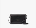NWT Kate Spade Perry Leather Crossbody In Black