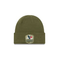 HOUSTON TEXANS SALUTE TO SERVICE CUFF KNIT GREEN/BLUE