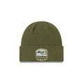 SEATTLE SEAHAWKS SALUTE TO SERVICE CUFF KNIT GREEN/BLUE