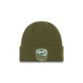 NEW YORK JETS SALUTE TO SERVICE CUFF KNIT GREEN/GREEN