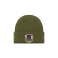 NEW YORK GIANTS SALUTE TO SERVICE CUFF KNIT GREEN/BLUE