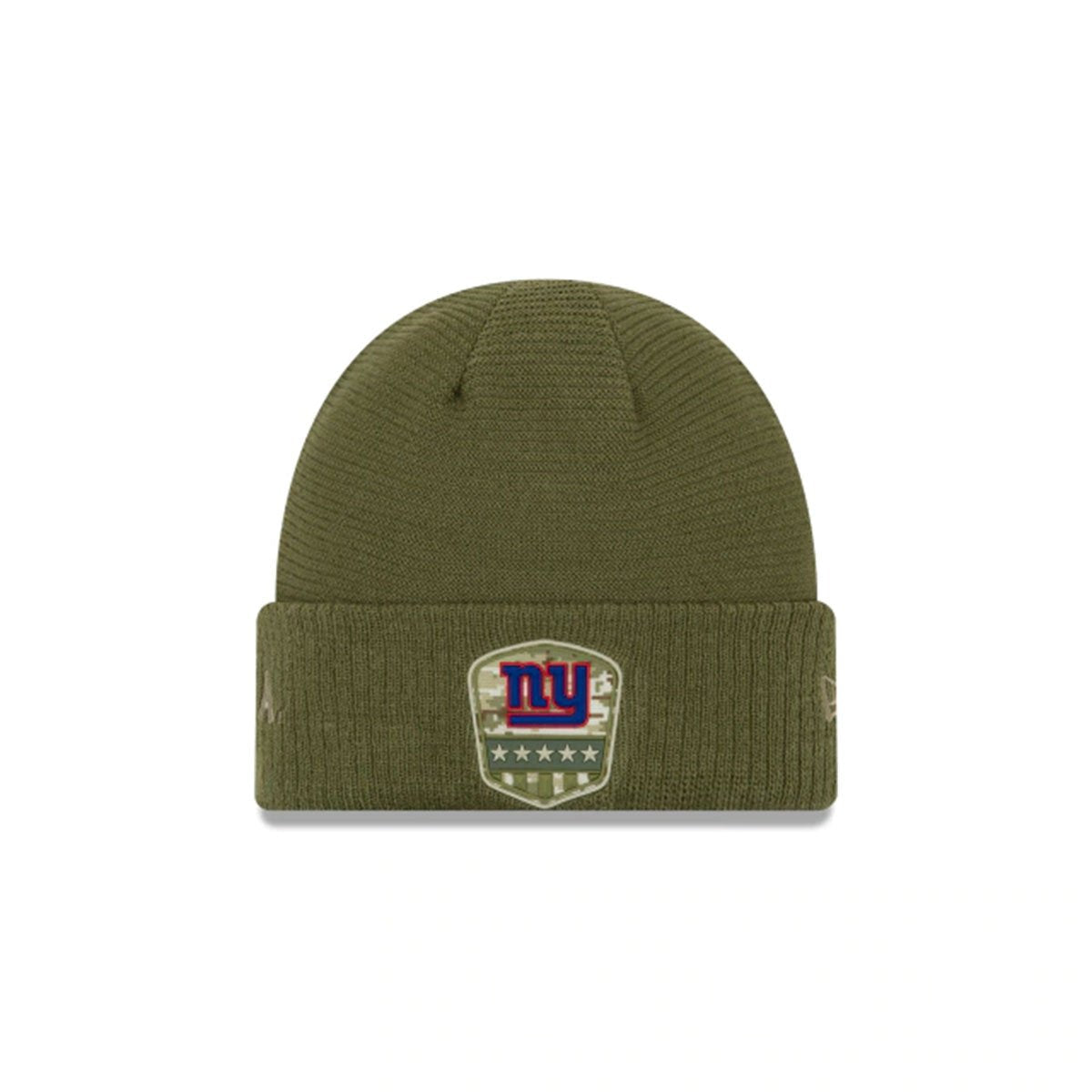 NEW YORK GIANTS SALUTE TO SERVICE CUFF KNIT GREEN/BLUE