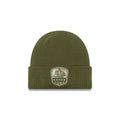 NEW ORLEANS SAINTS SALUTE TO SERVICE CUFF KNIT GREEN/GOLD