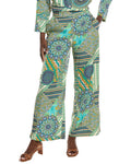 Gracia Print Wide Leg Set Pant