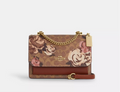 NWT Coach Klare Crossbody Bag In Signature Canvas & Leather With
Rose Print