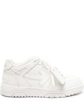 Off White Men Out Of Office Leather Sneakers