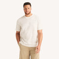 Nautica Big & Tall Seersucker Crewneck T-Shirt