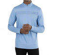 Heritage Quarter Zip Jacket In Heather Riviera