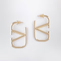Valentino Garavani Vlogo Signature Earrings In Gold-Tone Metal Women