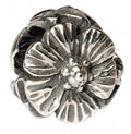 Women's Fantasy Rose Pendant In Silver