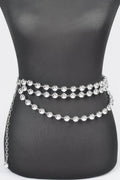 Multi Layered Ccb Ball Chain Belt