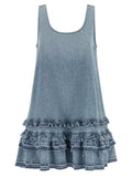 Ganni Women Denim Dress