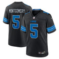 Detroit Lions David Montgomery Black 2nd Alternate Game Jersey