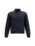 Gucci Men Reversible Zip Jacket In Lightweight Silk Faille