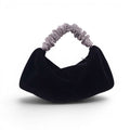 ALEXANDER WANG VELVET BAG WITH CRYSTAL DETAIL