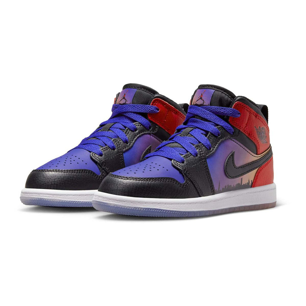 Jordan 1 Mid SS ﻿Little Kids' Shoes